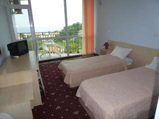 Отель Hotel Paradise Золотые Пески Двухместный номер с 2 отдельными кроватями, балконом и видом на море-10